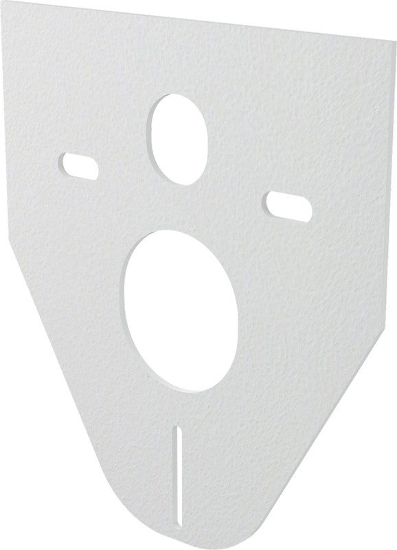Звукоизоляционные плиты - Звукоизоляционная плита для подвесного унитаза и для биде арт.М91. для (AlcaPlast AM101/1120-3:1 RU M371-0001 для унитаза сет 3в1 с панелью смыва M371 хром)