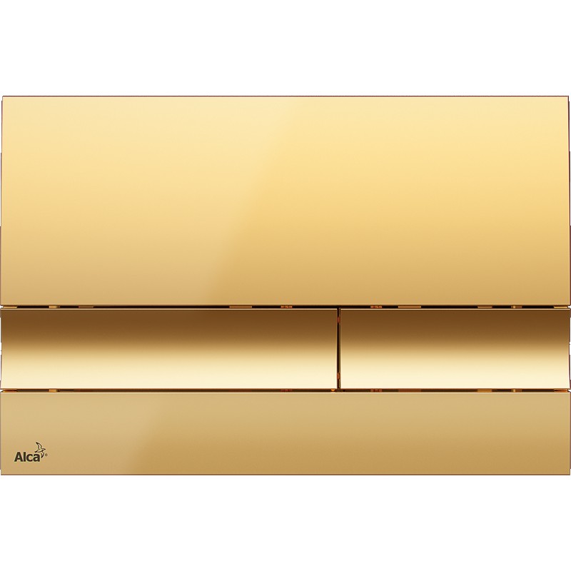 Кнопки управления. - Кнопка управления AlcaPlast M1725, пластик, золотой для (AlcaPlast Sadromodul A101/1300H )