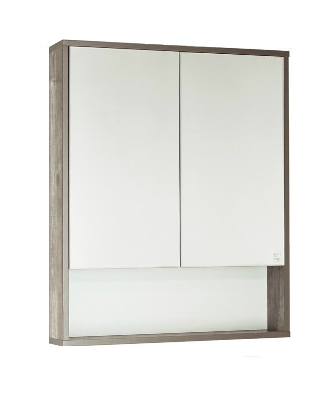 Зеркальные шкафы - Зеркальный шкаф Style Line Экзотик 65, экзотик/белый для (Style Line Экзотик 65)