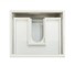 Мебель для ванной Эстет Dallas Luxe 105 напольная, белая, 2 ящ.