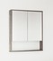 Зеркальный шкаф Style Line Экзотик 80, подвесной, экзотик/белый