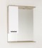 Зеркальный шкаф Style Line Ориноко 60/C, подвесной, ориноко/белый