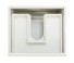 Мебель для ванной Эстет Dallas Luxe 105 подвесная, белая, 2 ящ.