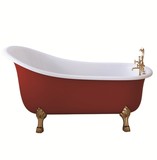 Акриловая ванна SSWW PM718A 170x80 красная