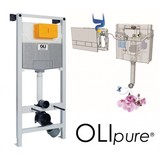 Инсталляция OLI 120 OLIpure Sanitarblok (0500/1150/0126)мм, для подвесного унитаза, механическая