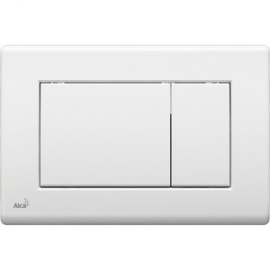 Кнопка управления для скрытых систем инсталляции AlcaPlast M270, пластик,  белый