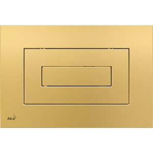 Кнопка управления для скрытых систем инсталляции AlcaPlast M475, пластик, золотой