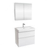 Комплект мебели для ванной Geberit Style 529.353.00.7, 75 см, белый