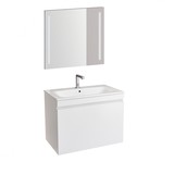 Комплект мебели для ванной Geberit Style 529.916.01.8, 80 см, белый