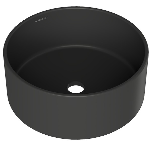 Aqueduto ESPIRAL ESP0140 накладная круглая черный матовый