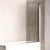 Шторка на ванну Good Door Screen H-80-C-CH 1 ств., стекло