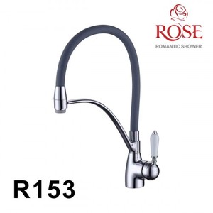 Смеситель для кухни Rose R153 с гибким изливом