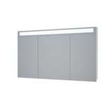 Зеркальный шкаф Dreja.Eco Uni 120 белый с подсветкой