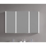 Зеркальный шкаф Esbano ES-3819 100x70 со встроенной подсветкой 