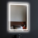 Зеркало Esbano ES-3429HRD 100x70 со встроенной подсветкой (универсальное)