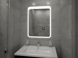 Зеркало Континент Lacio 60x80 со встроенной Led подсветкой
