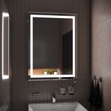 Зеркало Континент Пронто Люкс 60x80 со встроенной Led подсветкой