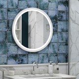 Зеркало Континент Style White 60x60 со встроенной Led подсветкой