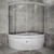 Шторки - Шторка на ванну Альбена для (Radomir Альбена 168x120)