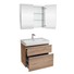 Комплект мебели для ванной Geberit Style 529.353.JR.7, 75 см, пекан